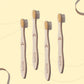 Bamboo Tooth Brush | Ultra Soft Bristles | Thorough Cleaning | Set of 4
