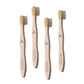 Bamboo Tooth Brush | Ultra Soft Bristles | Thorough Cleaning | Set of 4