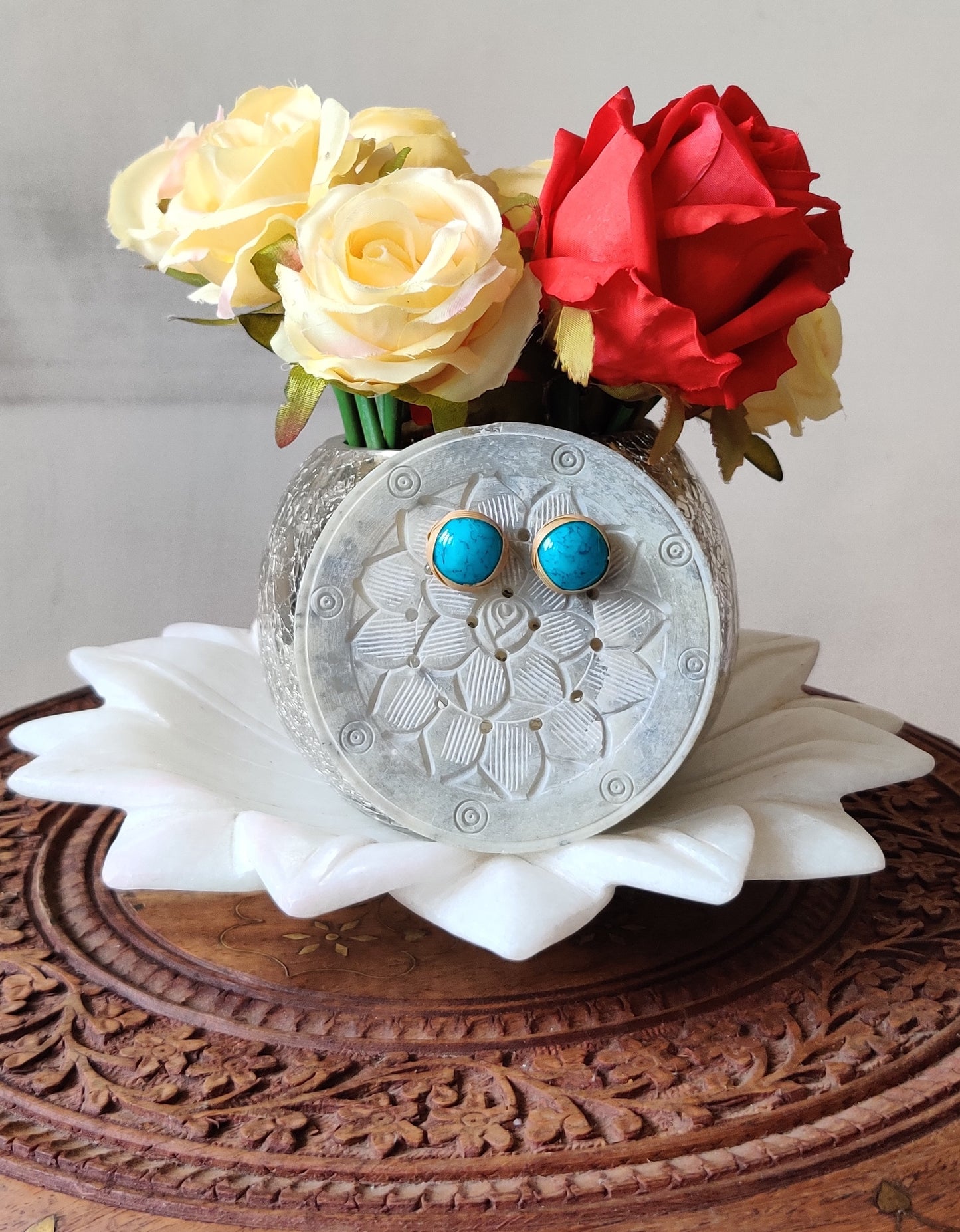 Handcrafted Bamboo Butti Earrings