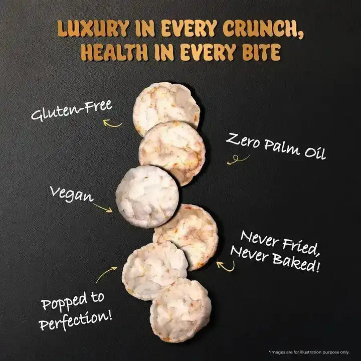 Brown rice Crisps, Black Truffle