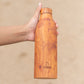 The Wooden Copper Bottle Mahogamy Wood - 500 ml