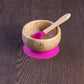 Bamboo Eco Friendly Suction Bowl + Plate Set with Spoon