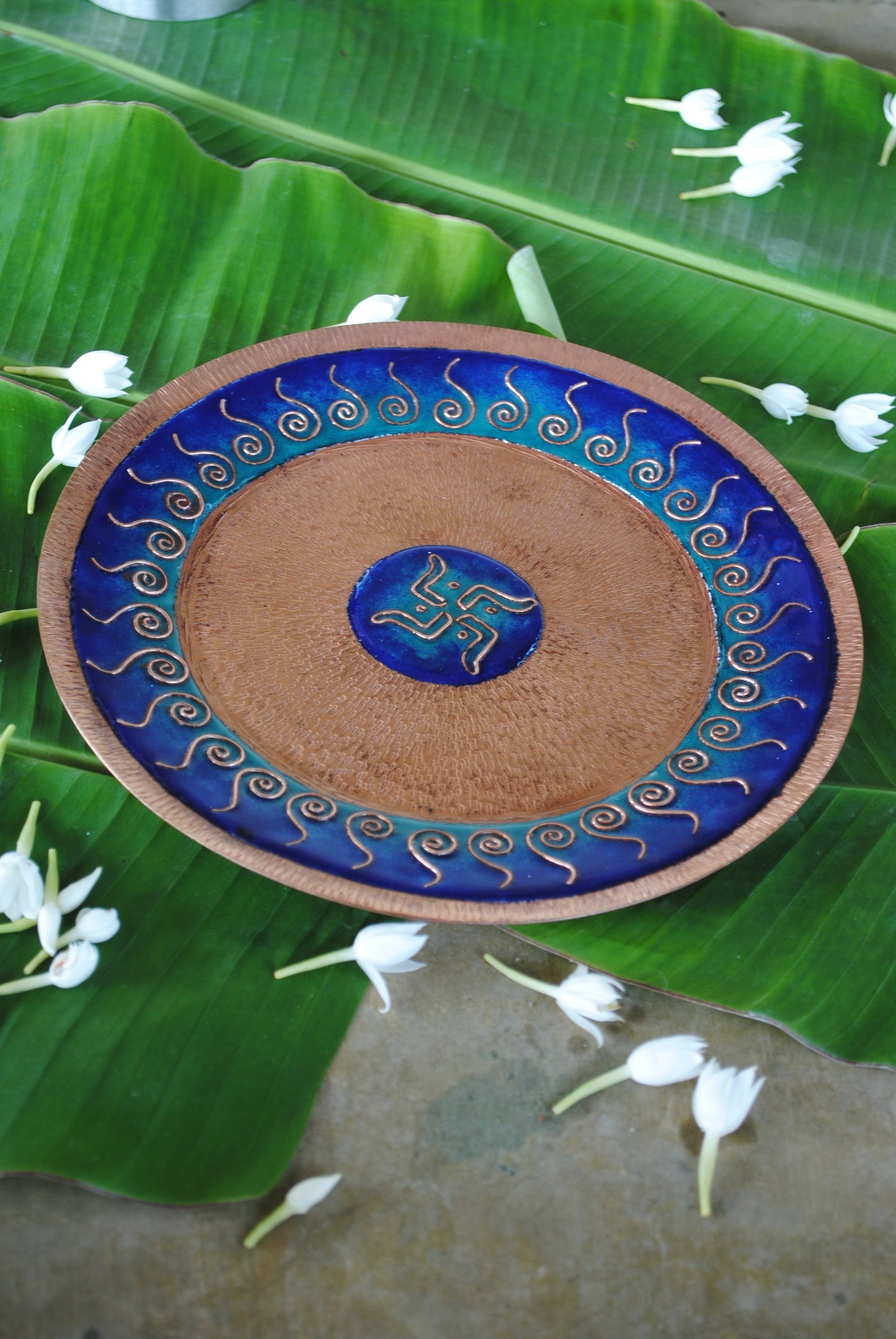 Archana Pooja Thali - Blue