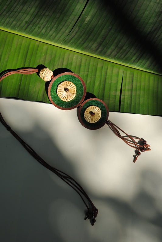 Vaati Pendant Necklace (Green)