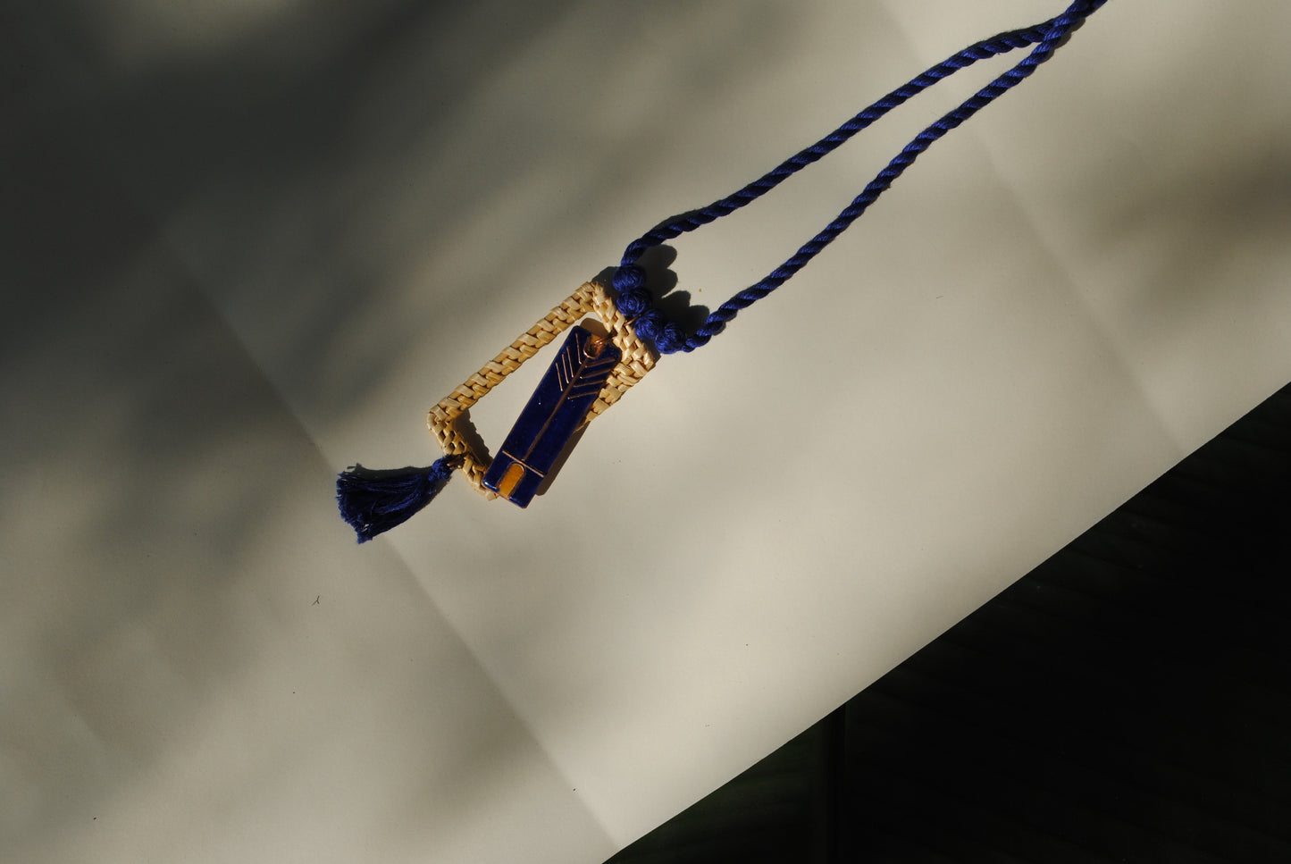 Jharokha Pendant Blue