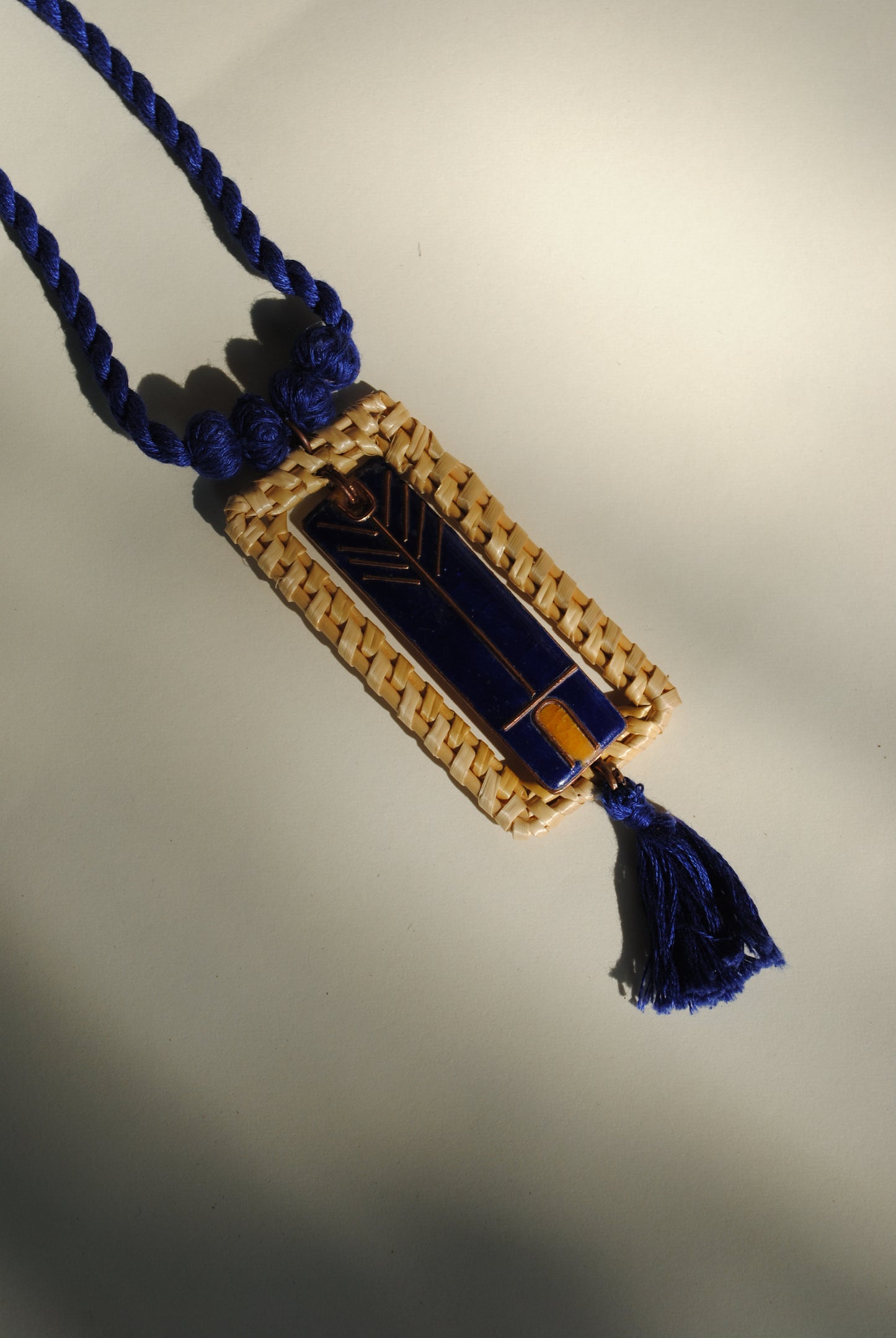 Jharokha Pendant Blue