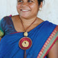 Vaati Pendant Necklace Red -  Single Vaati