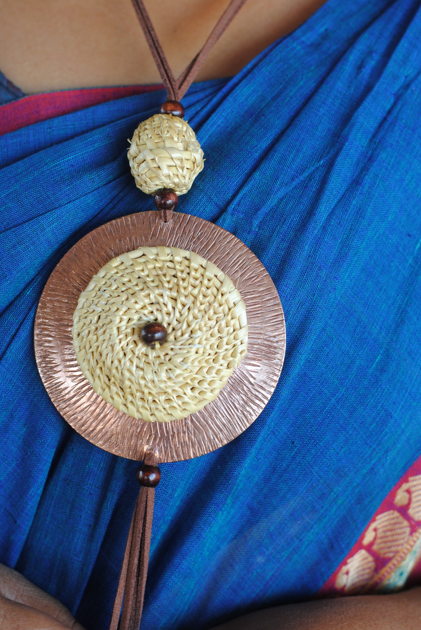Vaati Pendant Necklace Red -  Single Vaati
