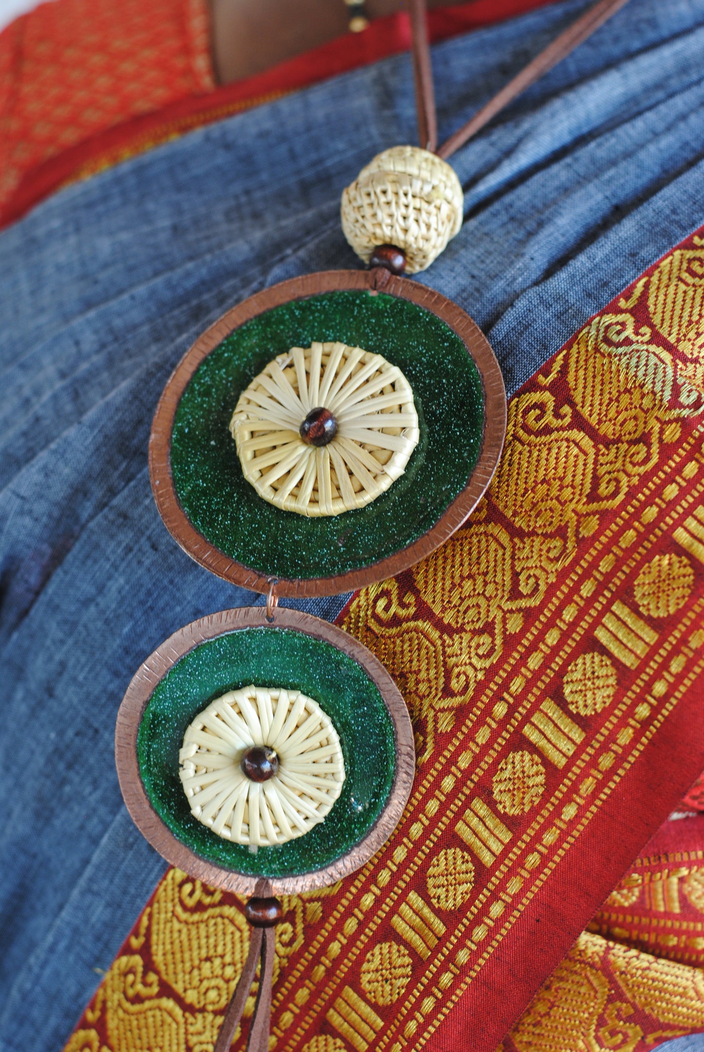 Vaati Pendant Necklace (Green)