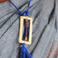 Jharokha Pendant Blue