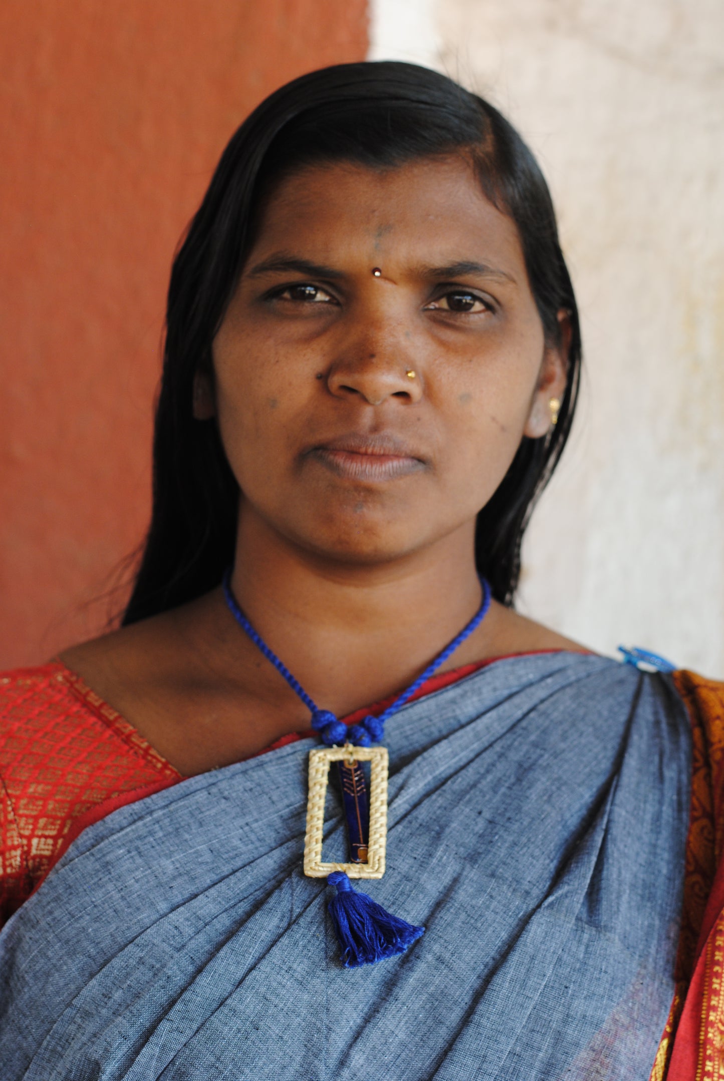 Jharokha Pendant Blue