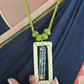 Jharokha Pendant Green