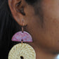 Chandrabindu Earrings (Red)