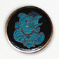 Ekadanta - Ganesha Wallplate (Black)
