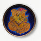 Ekadanta - Ganesha Wallplate (Blue)