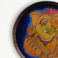 Ekadanta - Ganesha Wallplate (Blue)