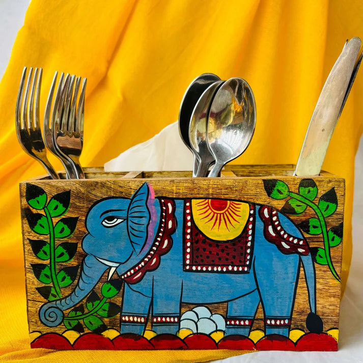 Gajanand Wooden Multipurpose Holder