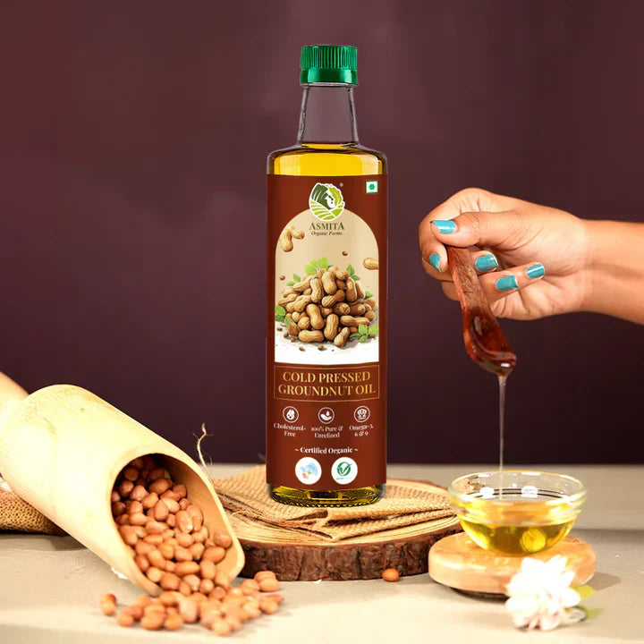 Cold Pressed Groundnut Oil