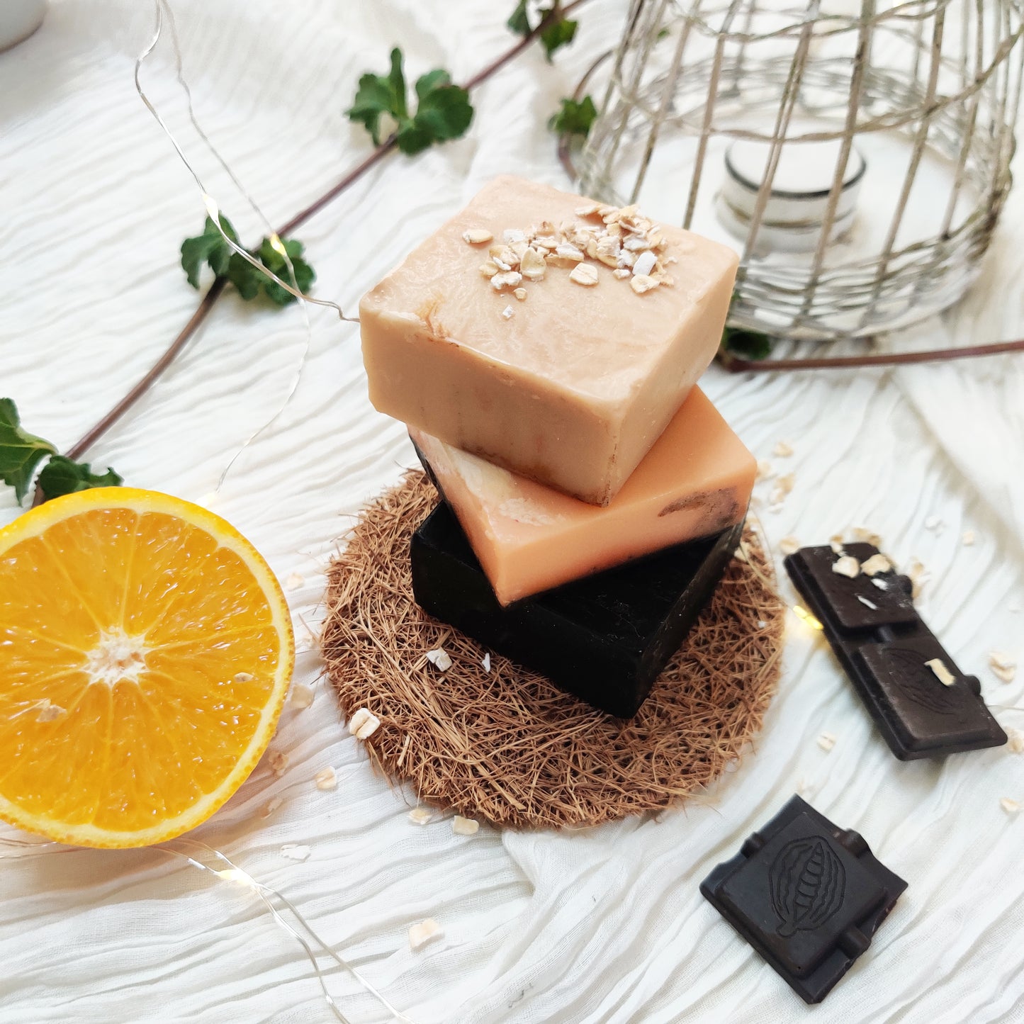 Handmade Artisanal Soap | Gift Hamper | Pack of 3
