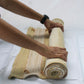 Herbal Drill Yoga Mat With Hurdles