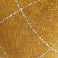 Mustard Yellow Kantha Cotton Cushion Cover