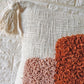 Multicolor Designer Tufted Cotton Cushion Cover