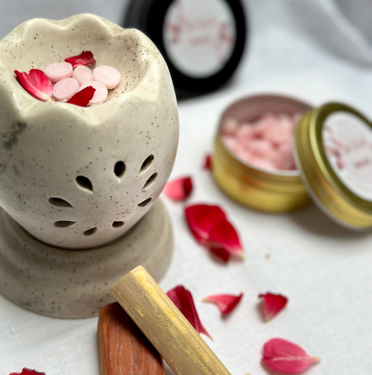 Sandalrose Wax Melt Beads | Handmade in Pure Soy Wax