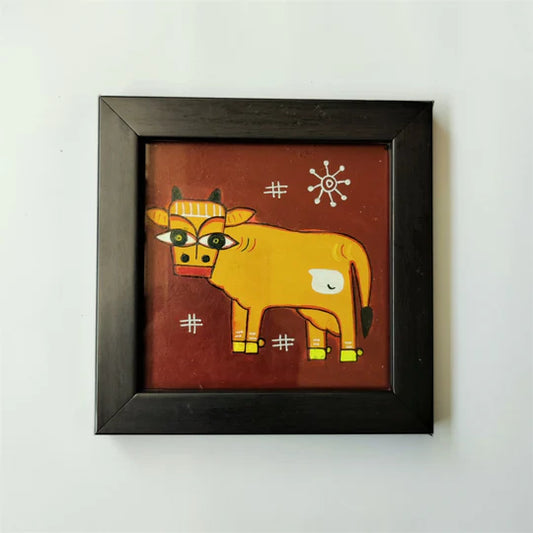Folk Art Coaster - Set of 2