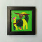 Folk Art Coaster - Set of 2
