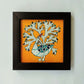 Folk Art Coaster - Set of 2