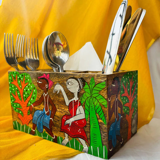 Sangam Wooden Multipurpose Holder