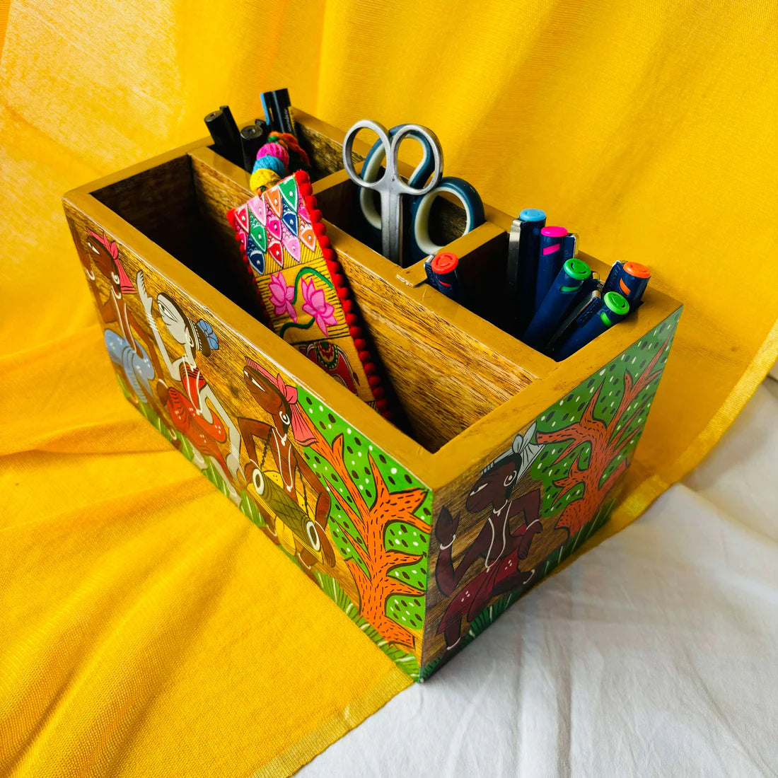 Sangam Wooden Multipurpose Holder