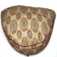 Yellow Crescent Meditation Cushion