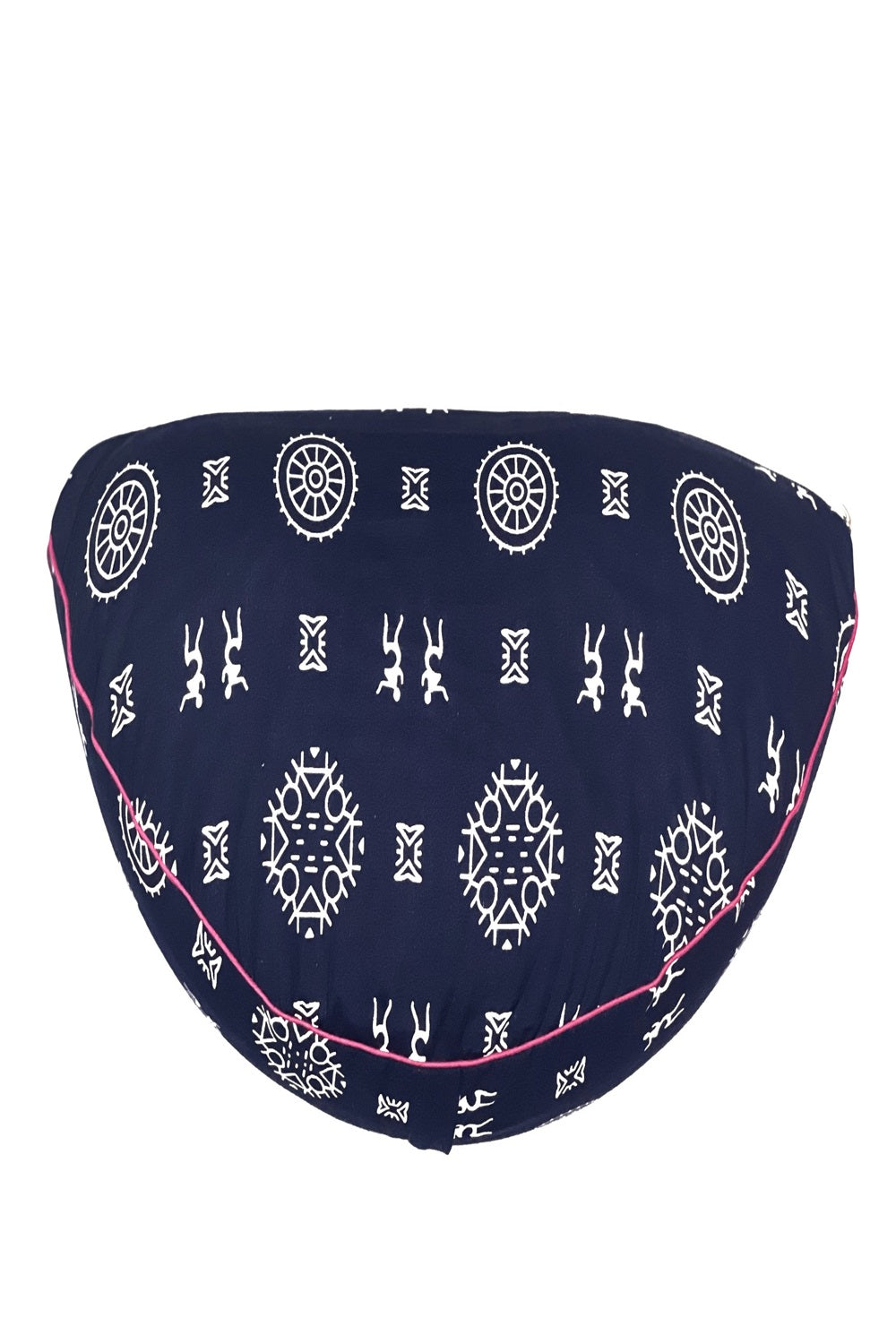 Blue Crescent Meditation Cushion