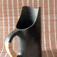Longpi Black Pottery Jug and Tumblers Set