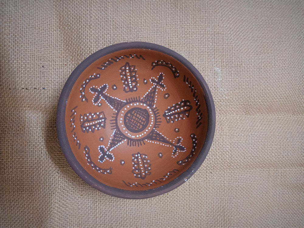 Kutch Painted Pottery Bowls (Set of 2)
