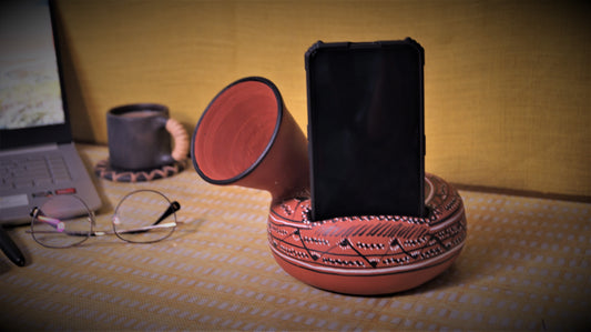 Kutch Painted Pottery Amplifier