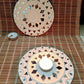 Kutch Lippan Mud Work Tealight Holder