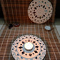 Kutch Lippan Mud Work Tealight Holder