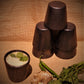 Longpi Black Pottery Tumblers Trapezium Small (Set of 2)