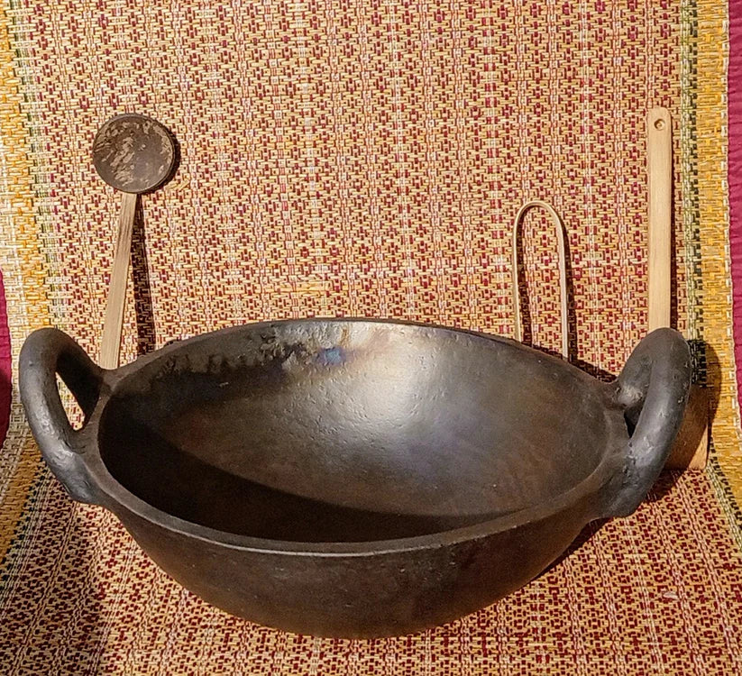 Longpi Black Pottery Wok