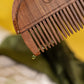 Sheesham Comb with Oil Holes (Wooden Oil Applicator)