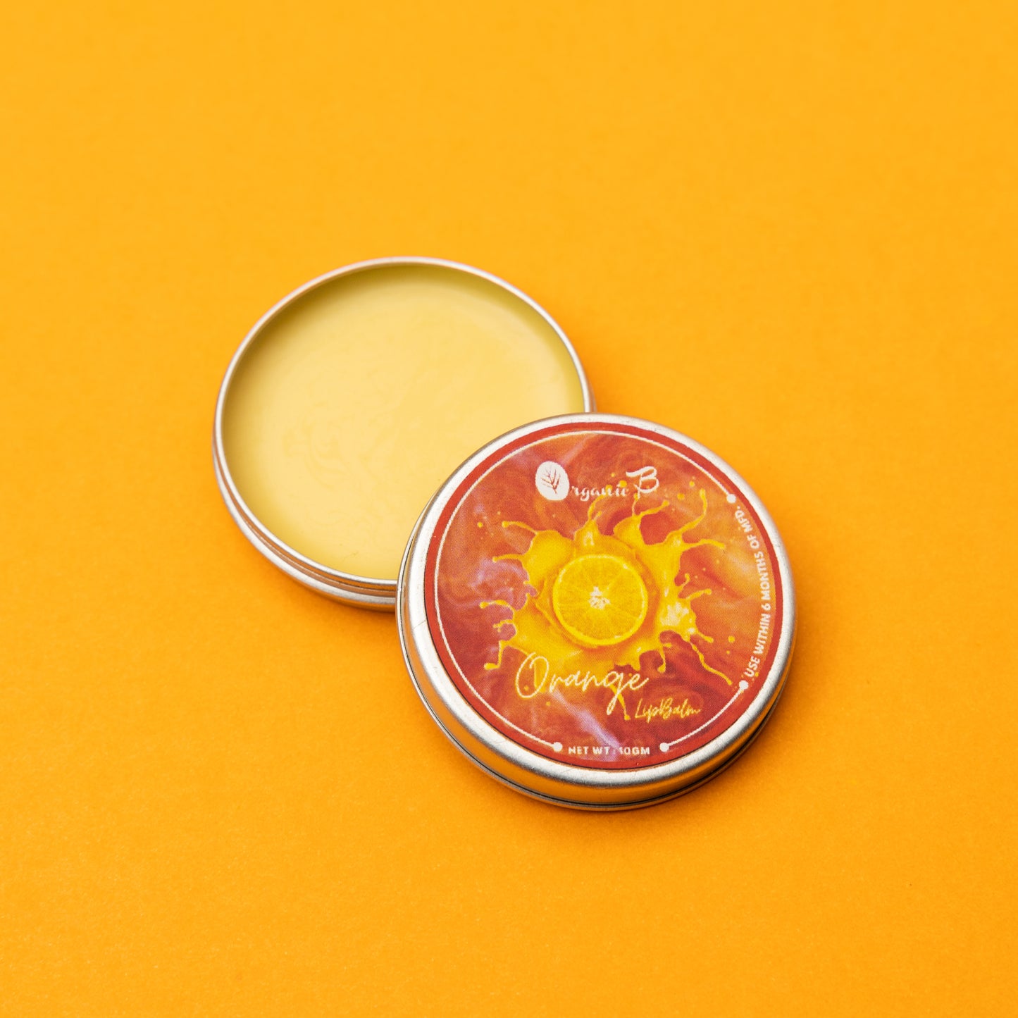 Organic B Orange Lip Balm