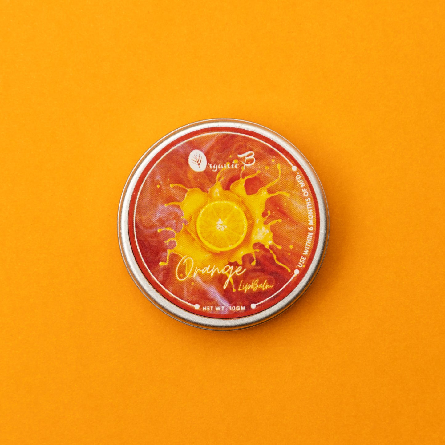 Organic B Orange Lip Balm