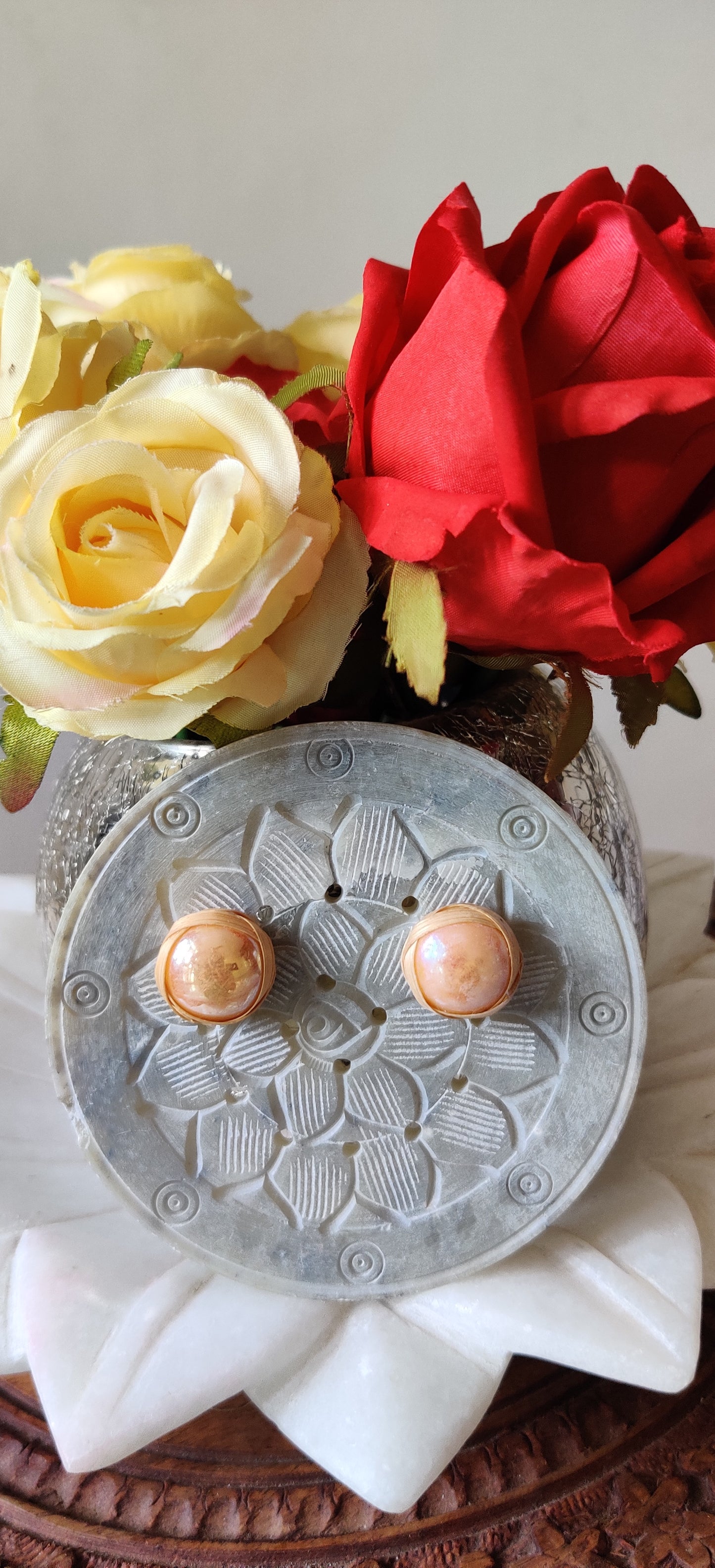 Handcrafted Bamboo Butti Earrings