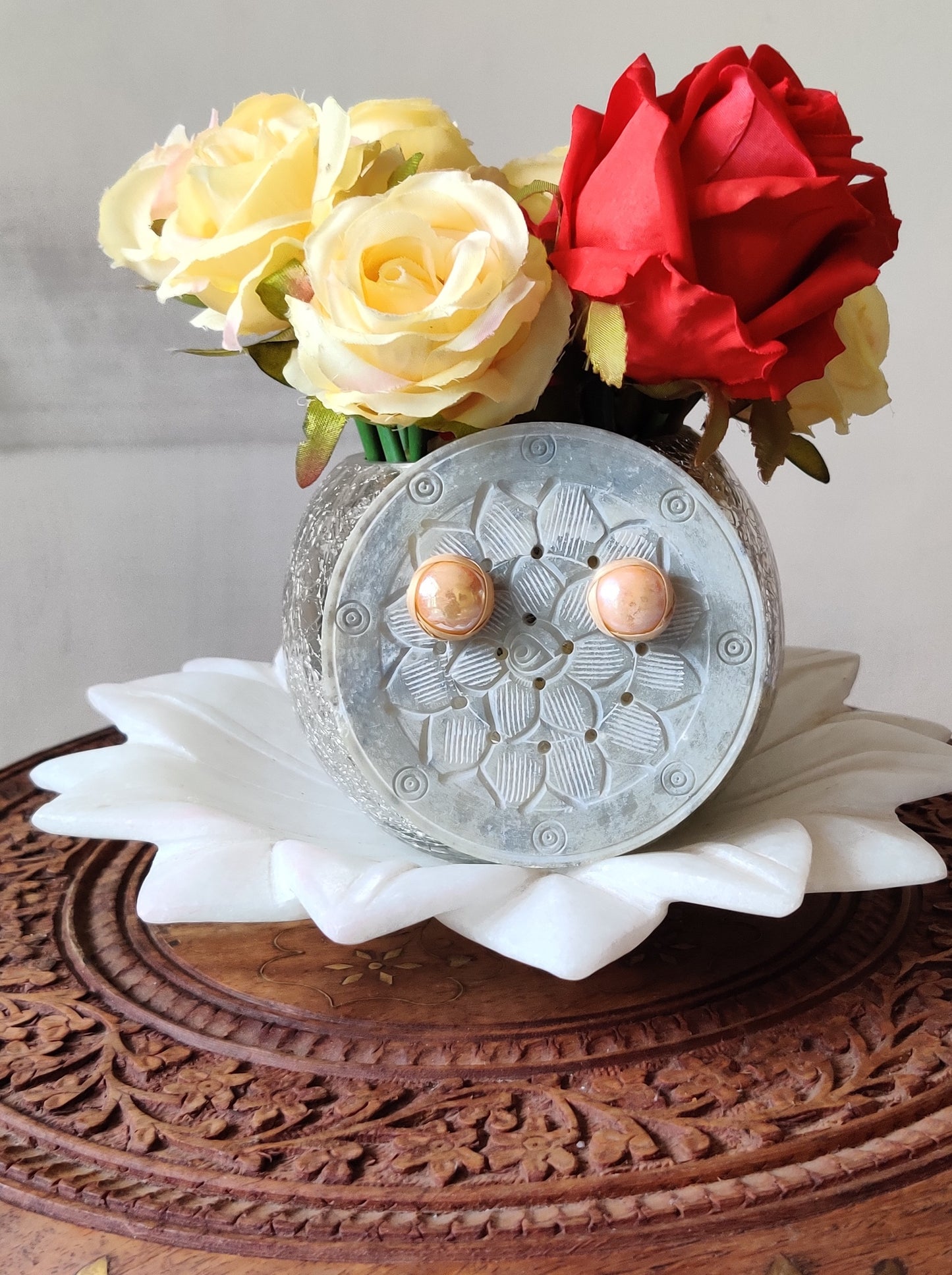 Handcrafted Bamboo Butti Earrings