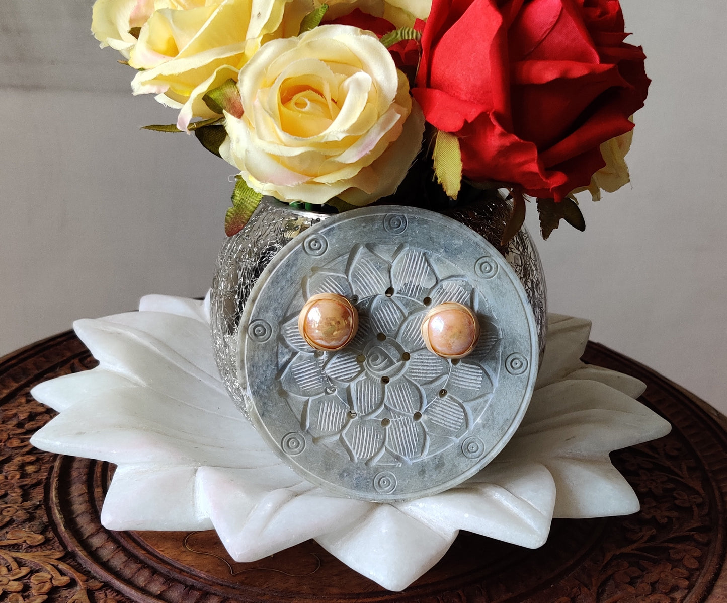 Handcrafted Bamboo Butti Earrings