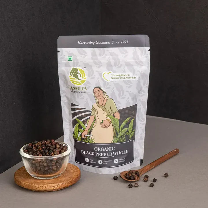Organic Black Pepper Whole