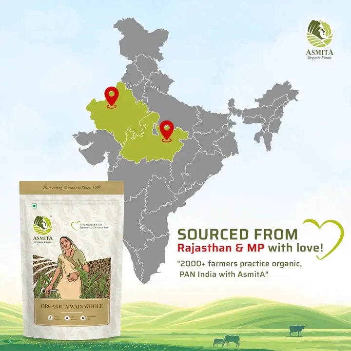 Organic Ajwain (100 Grams)