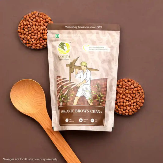 Organic Brown Chana (500 Grams)